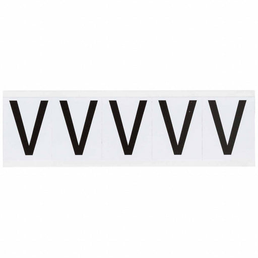 Letter Label 2-1/4 H 1-13/16 W PK5