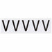 LetterLabel Vinyl 2-1/4inH 1-3/4inW PK5