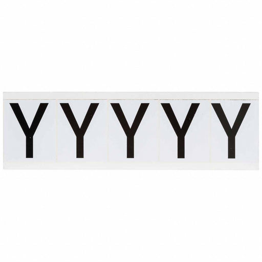 LetterLabel Vinyl 2-1/4inH 1-3/4inW PK5