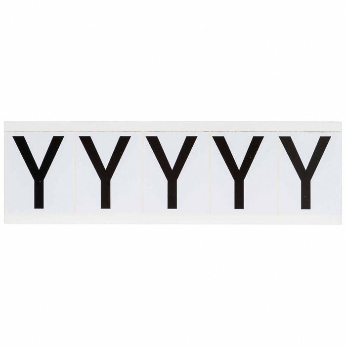 LetterLabel Vinyl 2-1/4inH 1-3/4inW PK5