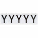LetterLabel Vinyl 2-1/4inH 1-3/4inW PK5