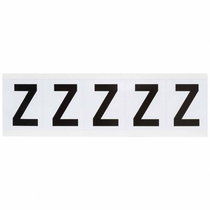 LetterLabel Vinyl 2-1/4inH 1-3/4inW PK5