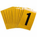 NumberLabel 1-1/2inH 1inW PK25