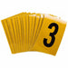 NumberLabel 1-1/2inH 1inW PK25