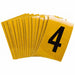 NumberLabel 1-1/2inH 1inW PK25