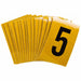 NumberLabel 1-1/2inH 1inW PK25