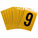 NumberLabel 1-1/2inH 1inW PK25