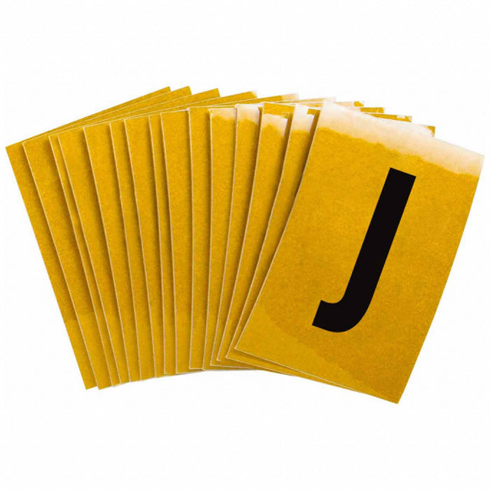 LetterLabel 1-1/2inH 1inW PK25