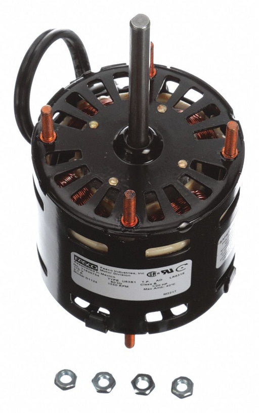 Motor 1/20 HP 1550 rpm 3.3 115V