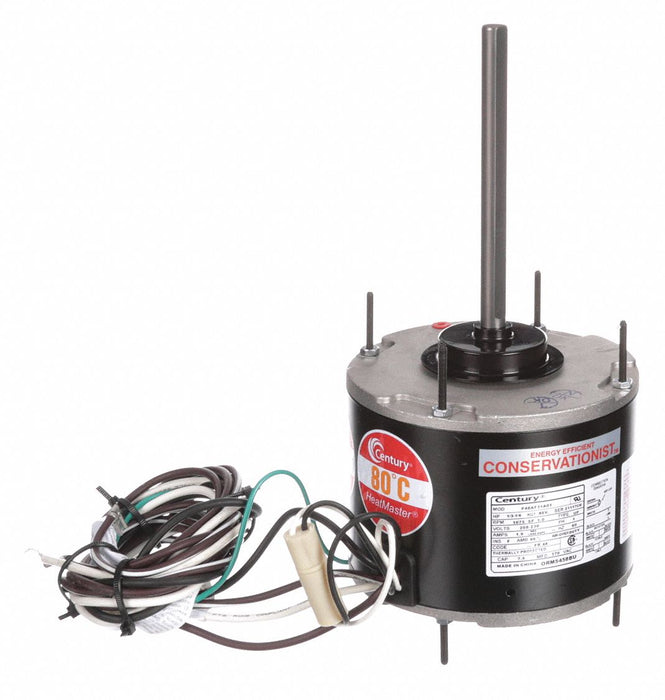 Condenser Fan Motor 1/3 to 1/6HP 1075rpm