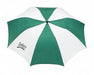 Umbrella 42 in Green/White Polyester