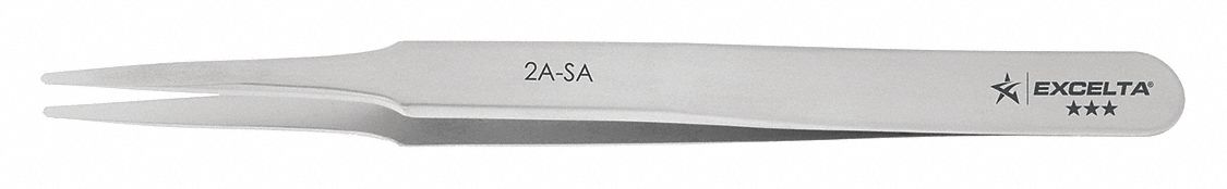 Tweezers SS Straight 4 3/4 L