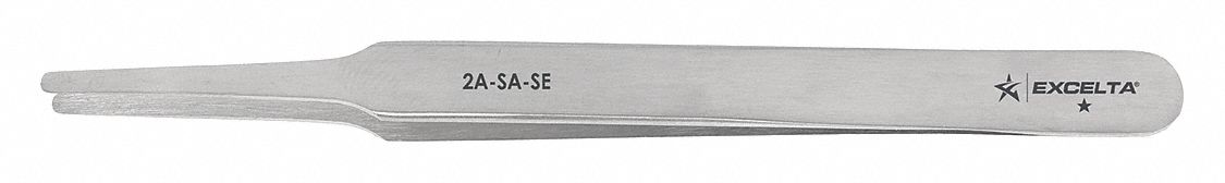 Tweezers SS Straight 4 3/4 L