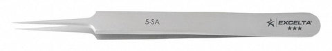 Tweezers SS Straight 4 1/4 L