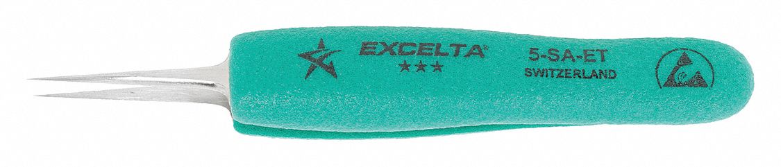 Tweezers SS Relieved 4 3/4 L