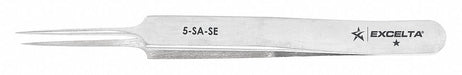 Tweezers SS Straight 4 1/4 L