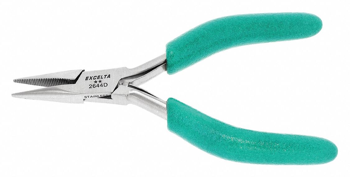 Chain Nose Plier 4-3/4 L Serrated