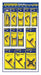 Drill Chuck Key 1/4  1/2  3/8 L T