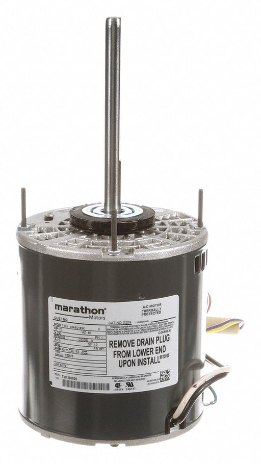 Motor 1/3 HP 825 rpm 48Y 230V