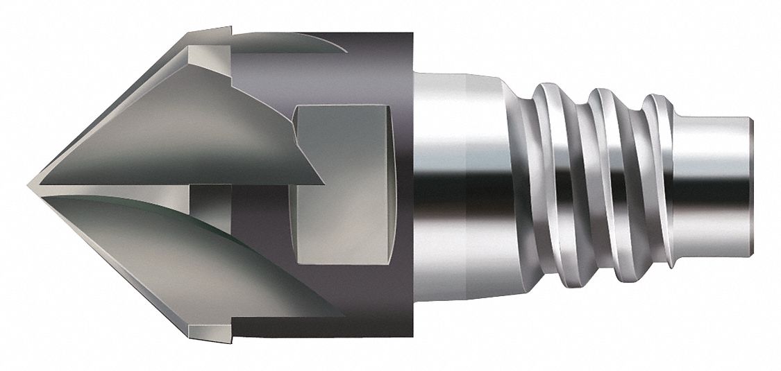 Chamfer End Mill Head 5/8 Carbide