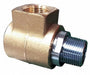 Swivel 90 Deg Brass SS 3/4 FNPT Inlet