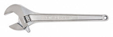 Adjustable Wrench 18In Chrome Carded