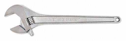 Adjustable Wrench 18In Chrome Carded