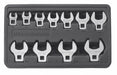 Crowfoot Skt Set Steel DvSz 3/8 SAE
