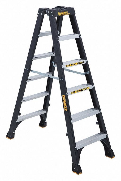 Twin Stepladder Fbrgls IA 6ft DXL3030