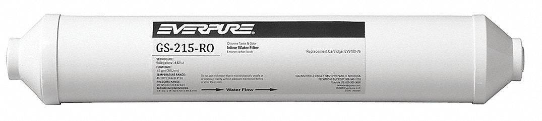 Water Filter Cartridge 5 micron 1 gpm