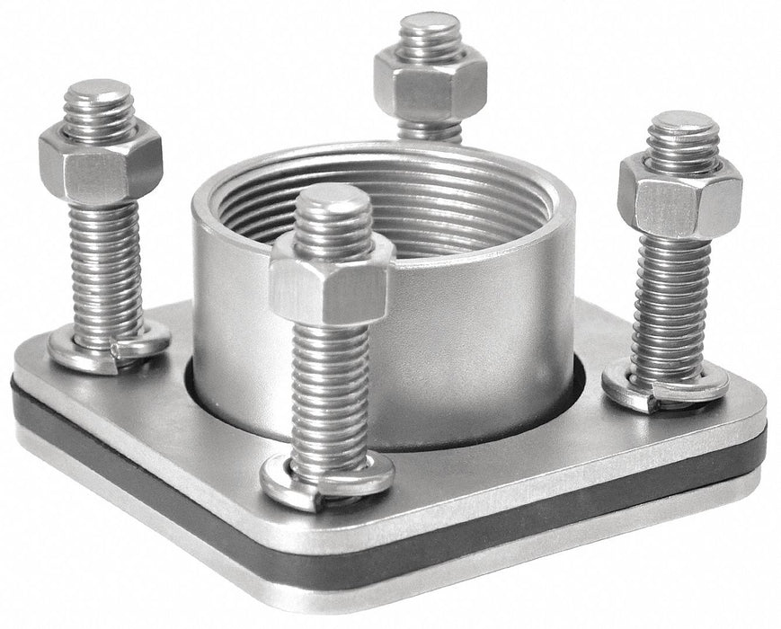 BulkheadFitting 316StainlessSteel 4inL