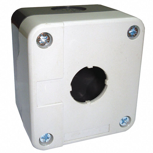 PushButtonEnclosure 22mm 1Hole Plastic
