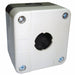 PushButtonEnclosure 22mm 1Hole Plastic