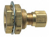 Strt Brass Comp. 3/8 in Comp. 1/2 in