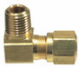 Elbow Brass Comp. 3/4 in MNPT 3/8 in