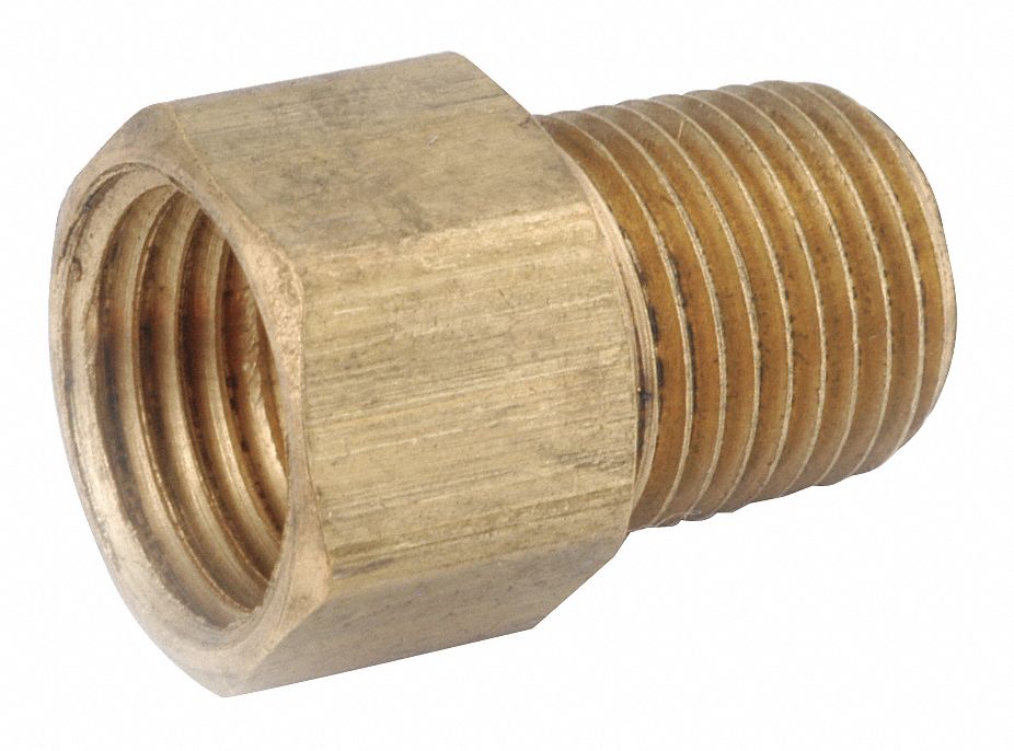 Strt Brass InvertedFlare1/8 MNPT1/8 