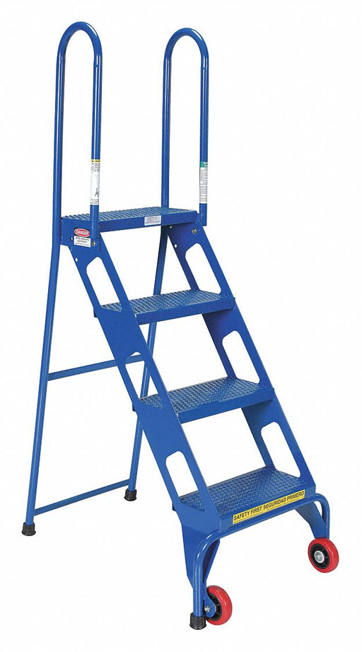 Folding Ladder With Wheels