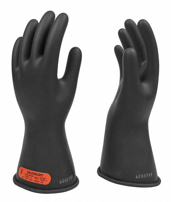 D1025 Elec. Insulating Gloves Type I 8-1/2 PR1