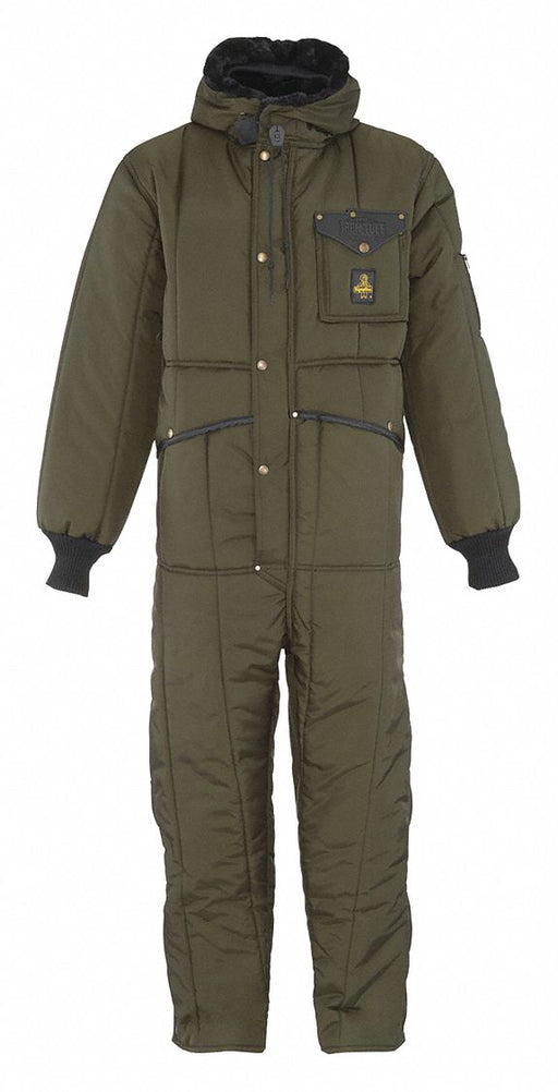Coverall Suit With Hood Sage Medium