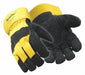 Leather Gloves Black/Tan L PR