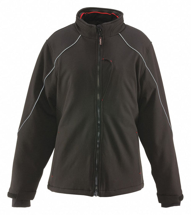 Jacket Softshell Womens Black 2Xl