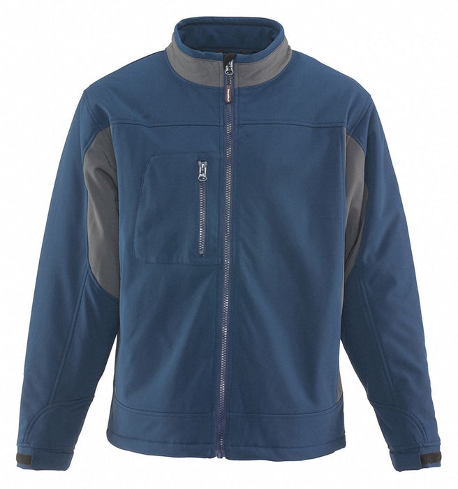 H4970 Jacket Insulated Softshell Navy Medium