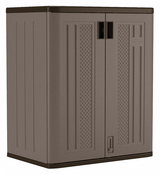 Strg Cab 36 x30 x20 1/4 Silver 2Shlv