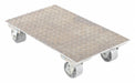 Aluminum Plate Dolly With Steel Wheels