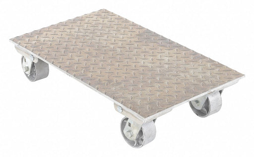 Aluminum Plate Dolly With Steel Wheels