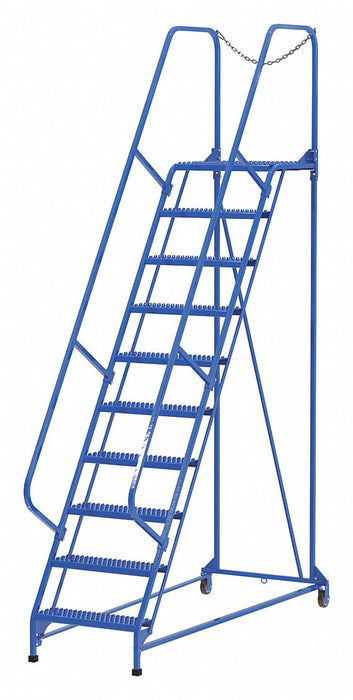 Maintenance Ladder - 10 Step Grip-Strut