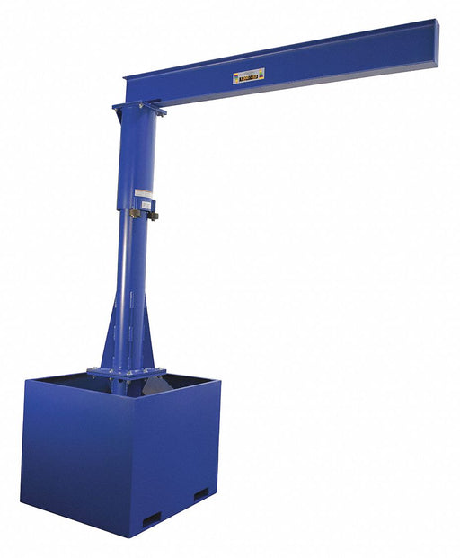 Portable Jib Crane - Fork Tube Base