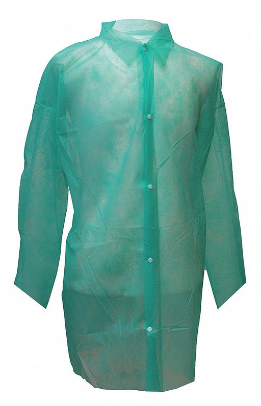 Disposable Lab Coat 3XL Green PK30