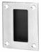 Tray Pull Silver Brass 4 in W 5 in L