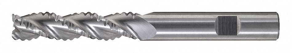 Roughing End Mill 0.375 in Carbide